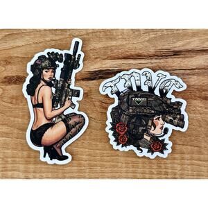 TNVC Tactical Night Vision Co Stickers Decal Gun Rifle LV Shot Show 2026, NEW